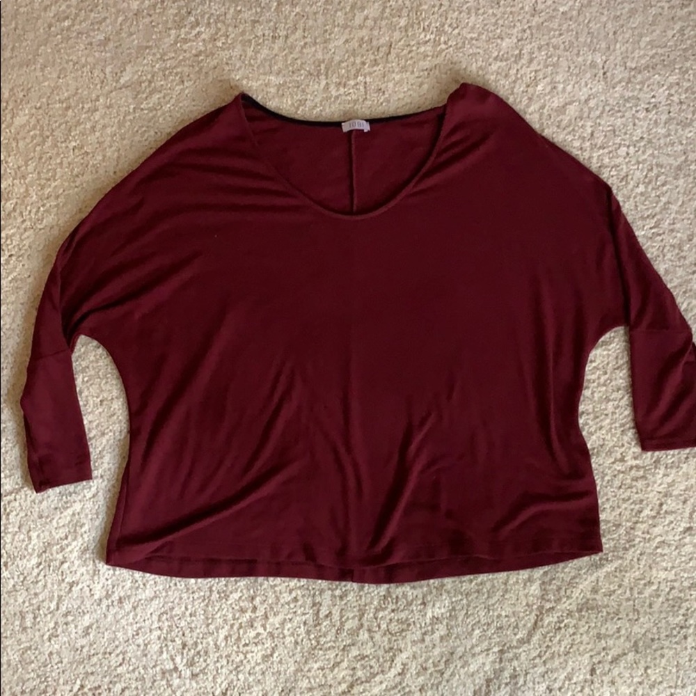 Maroon Lightweight Sweater